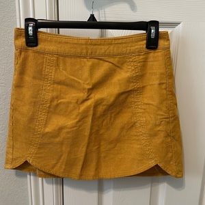 Corduroy Skirt